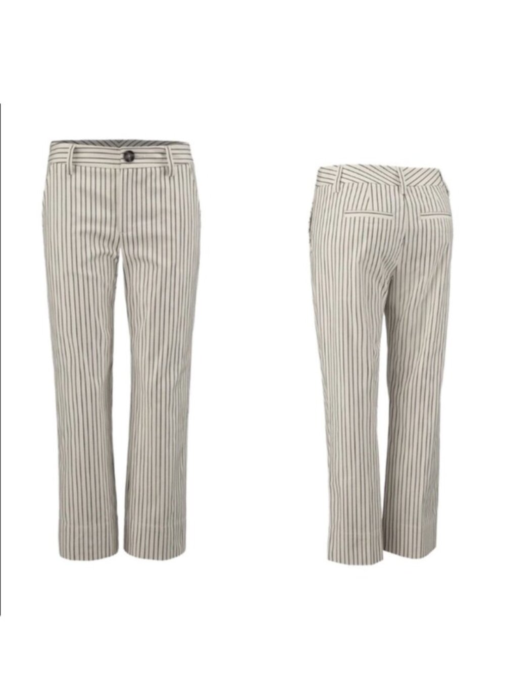 Cabi Tick-Tock Striped Crop Pant #5316 - 10 - Picture 5 of 14
